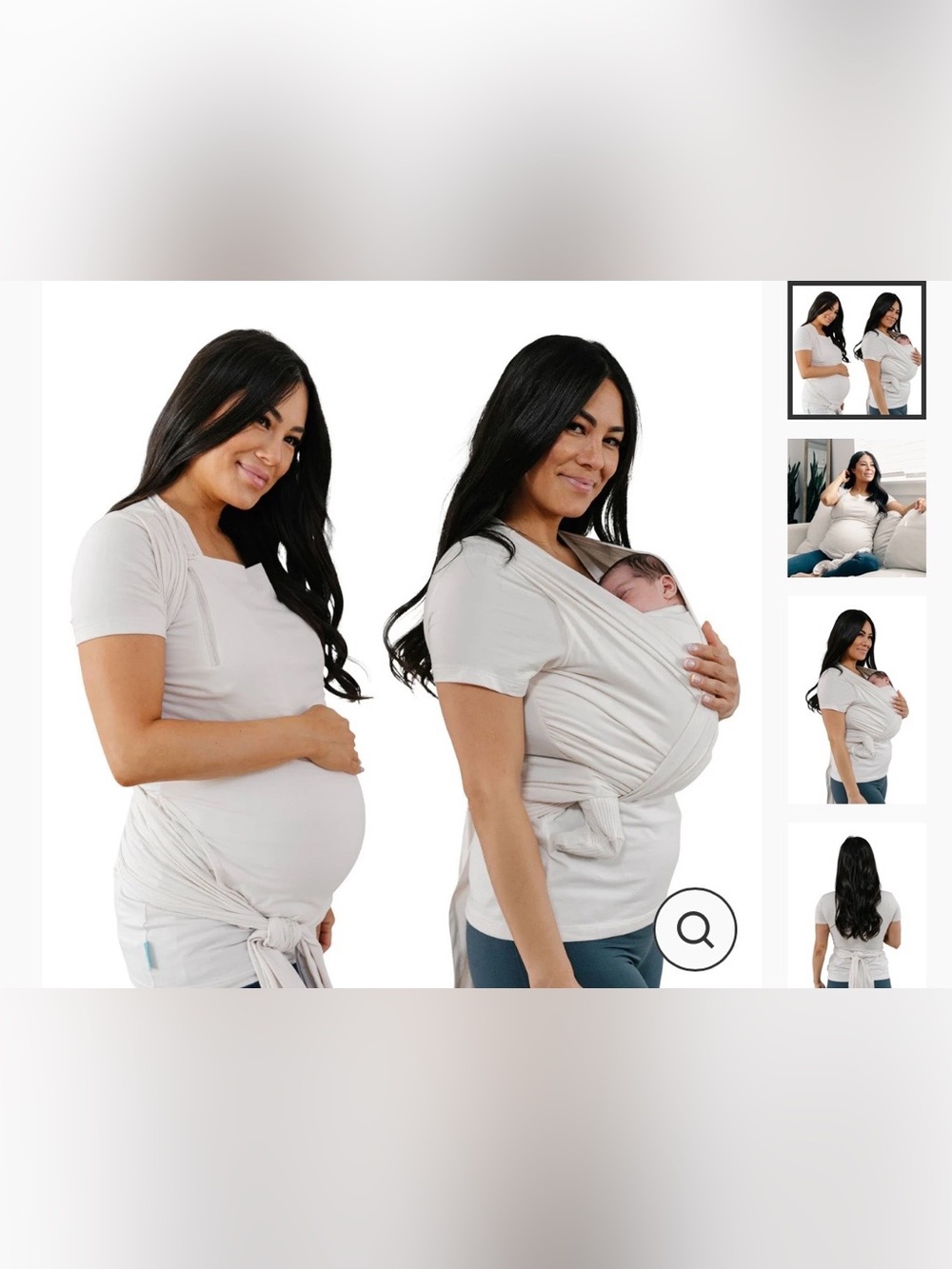 Maternity 5 piece bundle of Dresses, jumpsuit and shirt - Picture 10 of 14